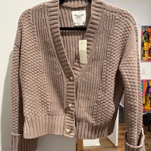 Abercrombie & Fitch Women's Brown Sweater - NWT!!!